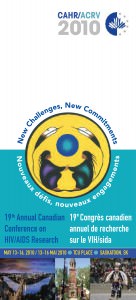 CAHR 2010 Program Cover